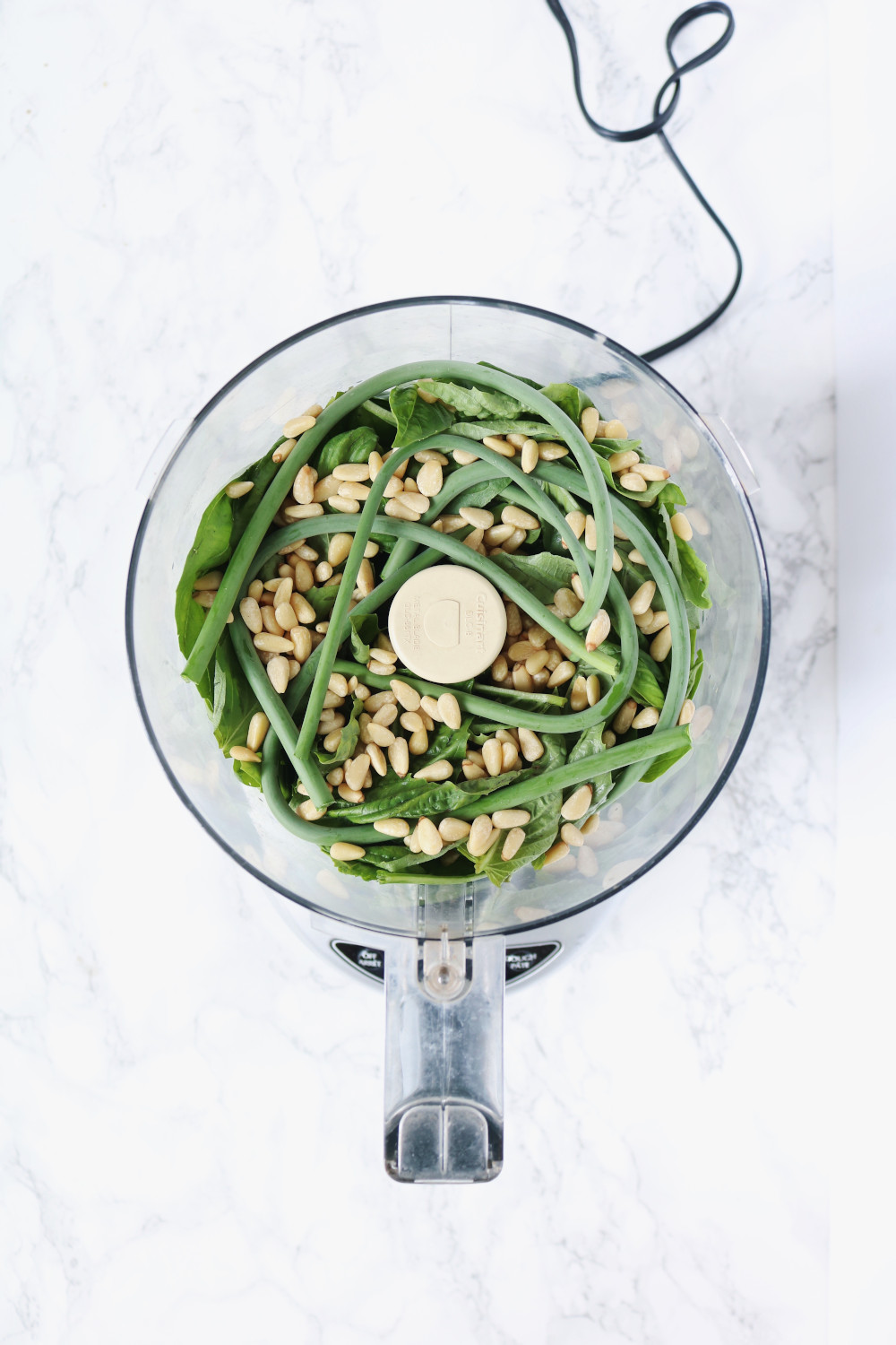 Garlic Scape Basil Pesto Recipe Genuine Wellness
